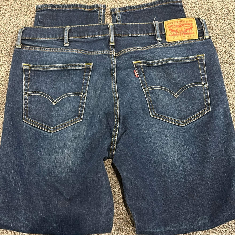Levi’s 511 38/32 Dark Wash Denim